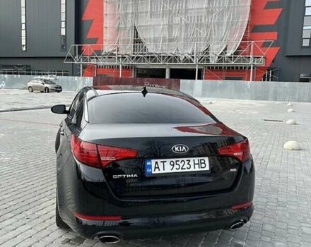 Черный Киа Оптима, объемом двигателя 2.4 л и пробегом 200 тыс. км за 8300 $, фото 7 на Automoto.ua