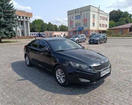 Черный Киа Оптима, объемом двигателя 2.4 л и пробегом 150 тыс. км за 6900 $, фото 2 на Automoto.ua