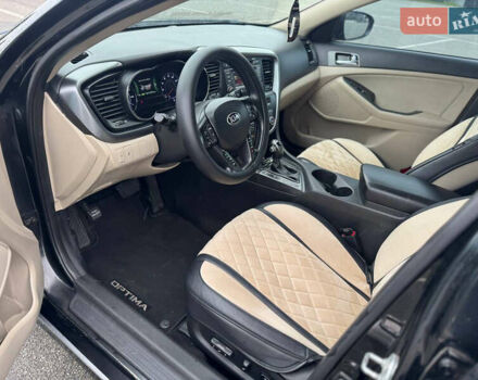 Черный Киа Оптима, объемом двигателя 2.36 л и пробегом 252 тыс. км за 11000 $, фото 8 на Automoto.ua