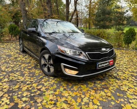 Черный Киа Оптима, объемом двигателя 2.4 л и пробегом 215 тыс. км за 9940 $, фото 2 на Automoto.ua