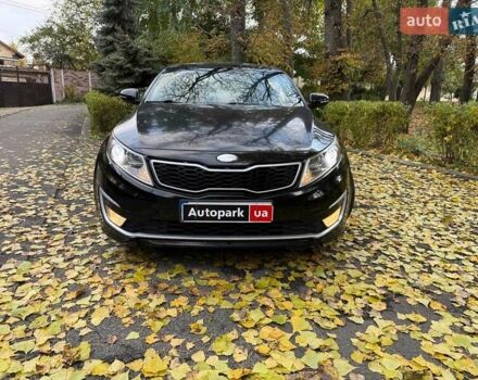 Черный Киа Оптима, объемом двигателя 2.4 л и пробегом 215 тыс. км за 9940 $, фото 3 на Automoto.ua