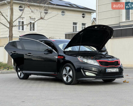 Черный Киа Оптима, объемом двигателя 2.4 л и пробегом 170 тыс. км за 9700 $, фото 21 на Automoto.ua