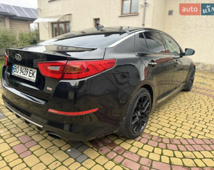 Чорний Кіа Оптіма, об'ємом двигуна 2 л та пробігом 280 тис. км за 9890 $, фото 2 на Automoto.ua