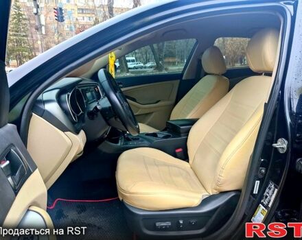 Черный Киа Оптима, объемом двигателя 24 л и пробегом 115 тыс. км за 10300 $, фото 6 на Automoto.ua