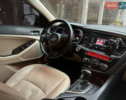 Черный Киа Оптима, объемом двигателя 2.4 л и пробегом 150 тыс. км за 9700 $, фото 15 на Automoto.ua