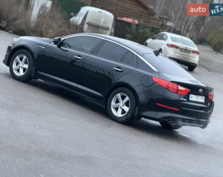 Черный Киа Оптима, объемом двигателя 2.36 л и пробегом 183 тыс. км за 8750 $, фото 14 на Automoto.ua