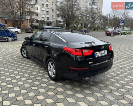 Черный Киа Оптима, объемом двигателя 2.36 л и пробегом 130 тыс. км за 11000 $, фото 6 на Automoto.ua