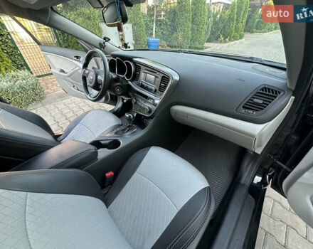 Черный Киа Оптима, объемом двигателя 2.36 л и пробегом 115 тыс. км за 10500 $, фото 55 на Automoto.ua