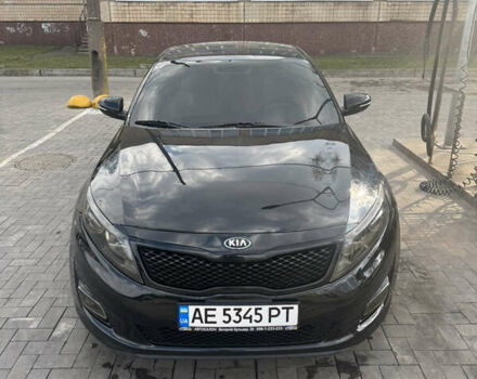 Киа Оптима 2014 в Кривом Роге на Automoto.ua Черный Киа Оптима, объемом двигателя 2.36 л и пробегом 119 тыс. км за 10200 $, фото 2 на Automoto.ua