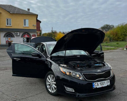 Кіа Оптіма 2014 у Ватутіне на Automoto.ua Чорний Кіа Оптіма, об'ємом двигуна 2.4 л та пробігом 180 тис. км за 9500 $, фото 15 на Automoto.ua