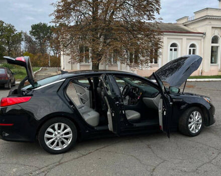 Кіа Оптіма 2014 у Ватутіне на Automoto.ua Чорний Кіа Оптіма, об'ємом двигуна 2.4 л та пробігом 180 тис. км за 9500 $, фото 12 на Automoto.ua