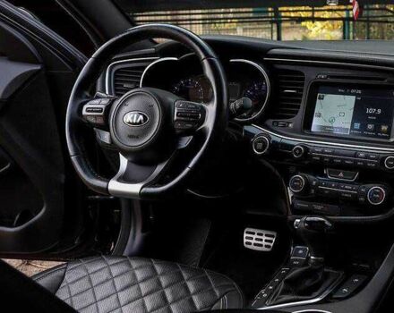 Черный Киа Оптима, объемом двигателя 2 л и пробегом 74 тыс. км за 5800 $, фото 11 на Automoto.ua