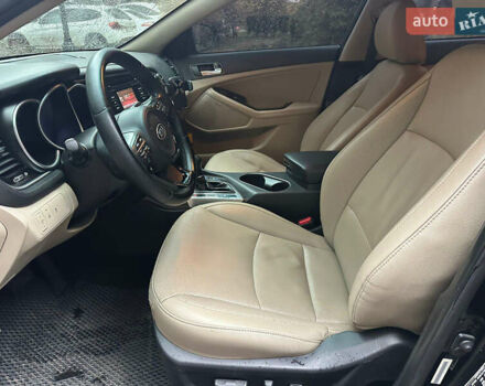Черный Киа Оптима, объемом двигателя 2.4 л и пробегом 150 тыс. км за 9700 $, фото 14 на Automoto.ua