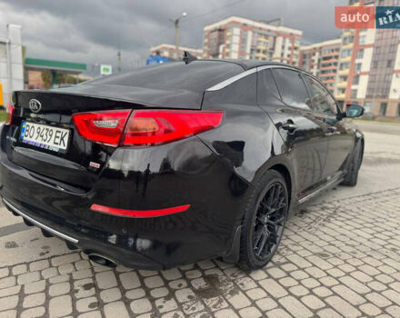 Черный Киа Оптима, объемом двигателя 2 л и пробегом 280 тыс. км за 9750 $, фото 9 на Automoto.ua