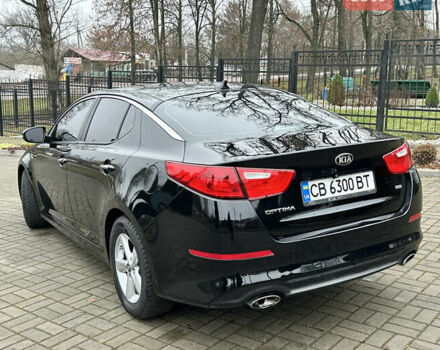 Черный Киа Оптима, объемом двигателя 2.4 л и пробегом 163 тыс. км за 8150 $, фото 4 на Automoto.ua