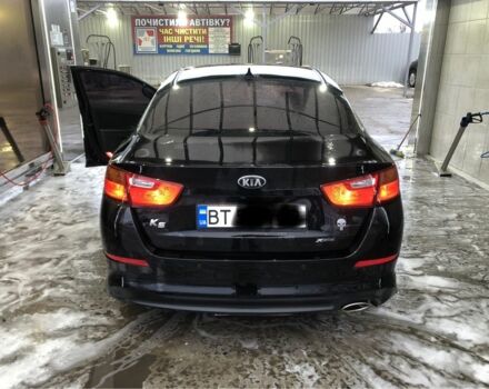 Черный Киа Оптима, объемом двигателя 2 л и пробегом 184 тыс. км за 14000 $, фото 5 на Automoto.ua
