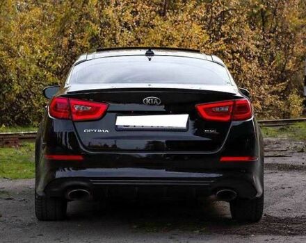 Черный Киа Оптима, объемом двигателя 2 л и пробегом 74 тыс. км за 5800 $, фото 7 на Automoto.ua