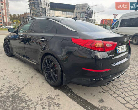 Черный Киа Оптима, объемом двигателя 2 л и пробегом 280 тыс. км за 9750 $, фото 1 на Automoto.ua