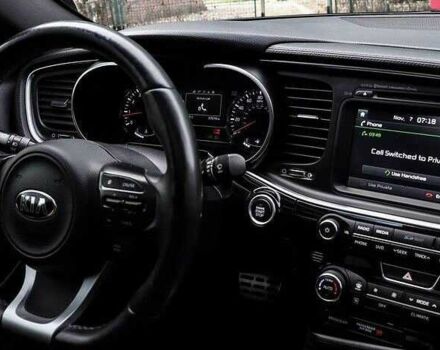 Черный Киа Оптима, объемом двигателя 2 л и пробегом 74 тыс. км за 5800 $, фото 10 на Automoto.ua