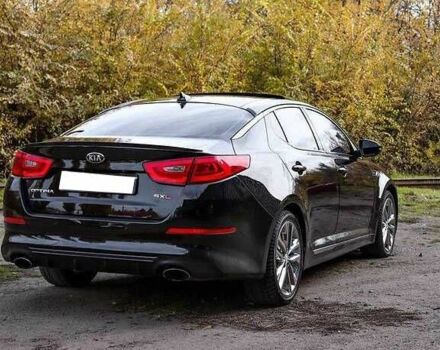 Черный Киа Оптима, объемом двигателя 2 л и пробегом 74 тыс. км за 5800 $, фото 5 на Automoto.ua