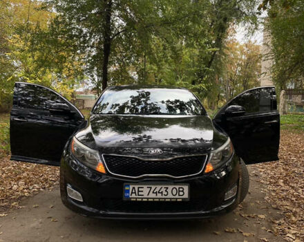 Чорний Кіа Оптіма, об'ємом двигуна 2.4 л та пробігом 208 тис. км за 9300 $, фото 9 на Automoto.ua