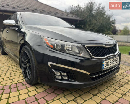 Чорний Кіа Оптіма, об'ємом двигуна 2 л та пробігом 280 тис. км за 9890 $, фото 1 на Automoto.ua