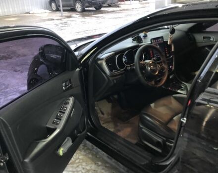 Черный Киа Оптима, объемом двигателя 2 л и пробегом 184 тыс. км за 14000 $, фото 3 на Automoto.ua