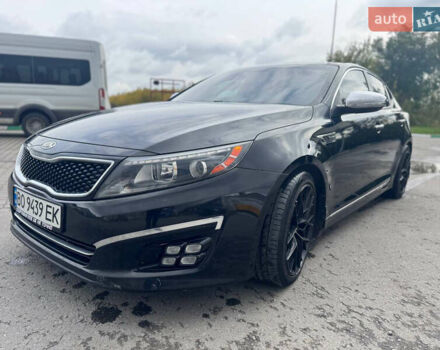 Черный Киа Оптима, объемом двигателя 2 л и пробегом 280 тыс. км за 9750 $, фото 5 на Automoto.ua
