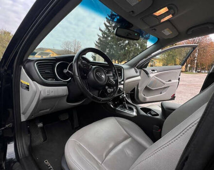 Кіа Оптіма 2014 у Ватутіне на Automoto.ua Чорний Кіа Оптіма, об'ємом двигуна 2.4 л та пробігом 180 тис. км за 9500 $, фото 47 на Automoto.ua