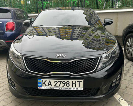 Черный Киа Оптима, объемом двигателя 1.7 л и пробегом 270 тыс. км за 12000 $, фото 5 на Automoto.ua