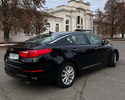 Кіа Оптіма 2014 у Ватутіне на Automoto.ua Чорний Кіа Оптіма, об'ємом двигуна 2.4 л та пробігом 180 тис. км за 9500 $, фото 20 на Automoto.ua