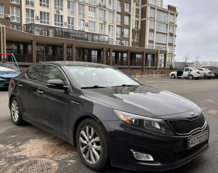 Черный Киа Оптима, объемом двигателя 2.4 л и пробегом 127 тыс. км за 10600 $, фото 1 на Automoto.ua