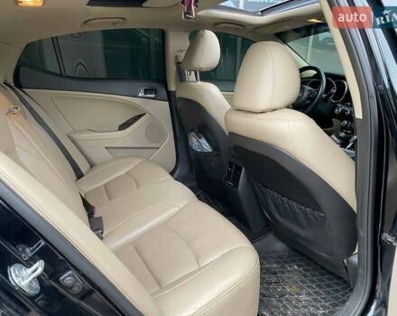 Черный Киа Оптима, объемом двигателя 2.4 л и пробегом 193 тыс. км за 8999 $, фото 14 на Automoto.ua