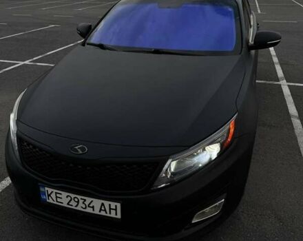 Черный Киа Оптима, объемом двигателя 2.36 л и пробегом 104 тыс. км за 13000 $, фото 4 на Automoto.ua