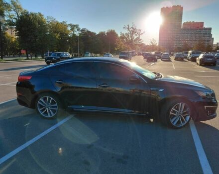 Чорний Кіа Оптіма, об'ємом двигуна 2 л та пробігом 155 тис. км за 15200 $, фото 3 на Automoto.ua