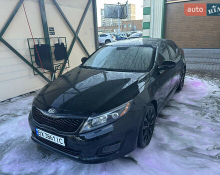 Черный Киа Оптима, объемом двигателя 2.4 л и пробегом 100 тыс. км за 8500 $, фото 13 на Automoto.ua