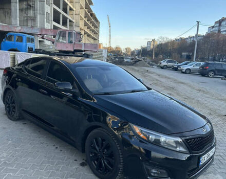 Черный Киа Оптима, объемом двигателя 2.4 л и пробегом 100 тыс. км за 8500 $, фото 5 на Automoto.ua