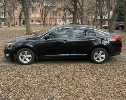 Черный Киа Оптима, объемом двигателя 2.4 л и пробегом 130 тыс. км за 9600 $, фото 4 на Automoto.ua
