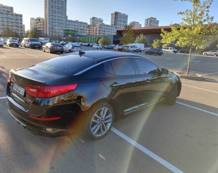 Чорний Кіа Оптіма, об'ємом двигуна 2 л та пробігом 155 тис. км за 15200 $, фото 2 на Automoto.ua