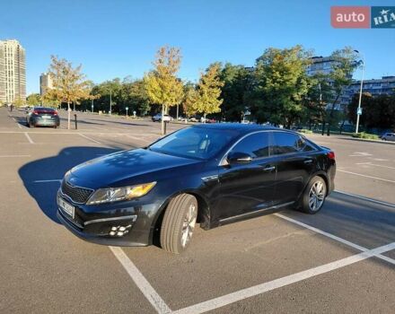 Черный Киа Оптима, объемом двигателя 2 л и пробегом 155 тыс. км за 15200 $, фото 4 на Automoto.ua