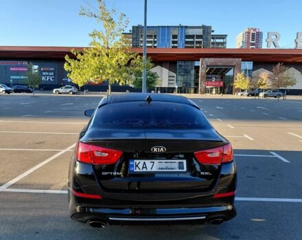 Чорний Кіа Оптіма, об'ємом двигуна 2 л та пробігом 155 тис. км за 15200 $, фото 1 на Automoto.ua