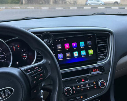 Черный Киа Оптима, объемом двигателя 2.4 л и пробегом 210 тыс. км за 11900 $, фото 5 на Automoto.ua