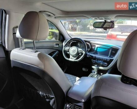 Черный Киа Оптима, объемом двигателя 2 л и пробегом 155 тыс. км за 15200 $, фото 17 на Automoto.ua