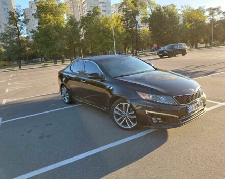 Чорний Кіа Оптіма, об'ємом двигуна 2 л та пробігом 155 тис. км за 15200 $, фото 5 на Automoto.ua