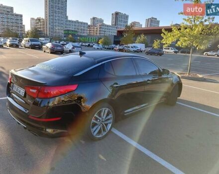 Черный Киа Оптима, объемом двигателя 2 л и пробегом 155 тыс. км за 15200 $, фото 1 на Automoto.ua