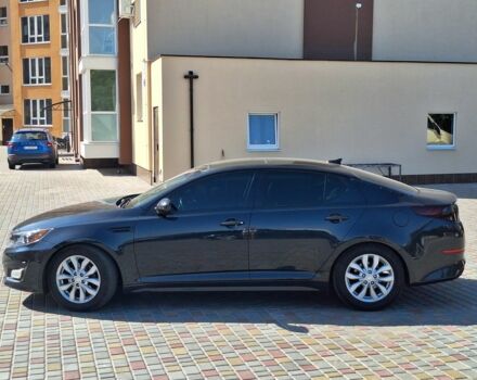 Черный Киа Оптима, объемом двигателя 2.4 л и пробегом 175 тыс. км за 10300 $, фото 2 на Automoto.ua