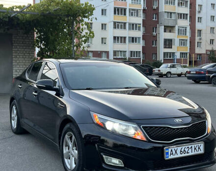Черный Киа Оптима, объемом двигателя 2.4 л и пробегом 210 тыс. км за 11900 $, фото 1 на Automoto.ua
