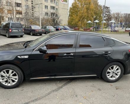 Черный Киа Оптима, объемом двигателя 2 л и пробегом 318 тыс. км за 10800 $, фото 6 на Automoto.ua