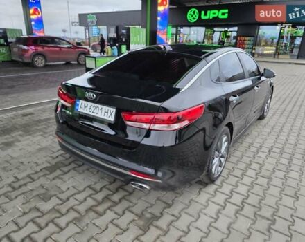 Черный Киа Оптима, объемом двигателя 2.36 л и пробегом 180 тыс. км за 9500 $, фото 9 на Automoto.ua