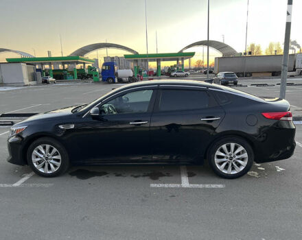 Чорний Кіа Оптіма, об'ємом двигуна 2.4 л та пробігом 110 тис. км за 8700 $, фото 6 на Automoto.ua